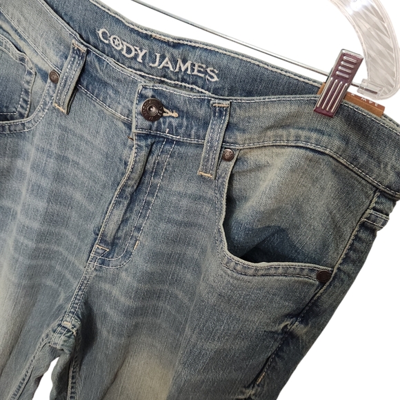 NWT Cody James Men's Stackable Straight EXTRA LONG Jeans - Picture 2 of 10